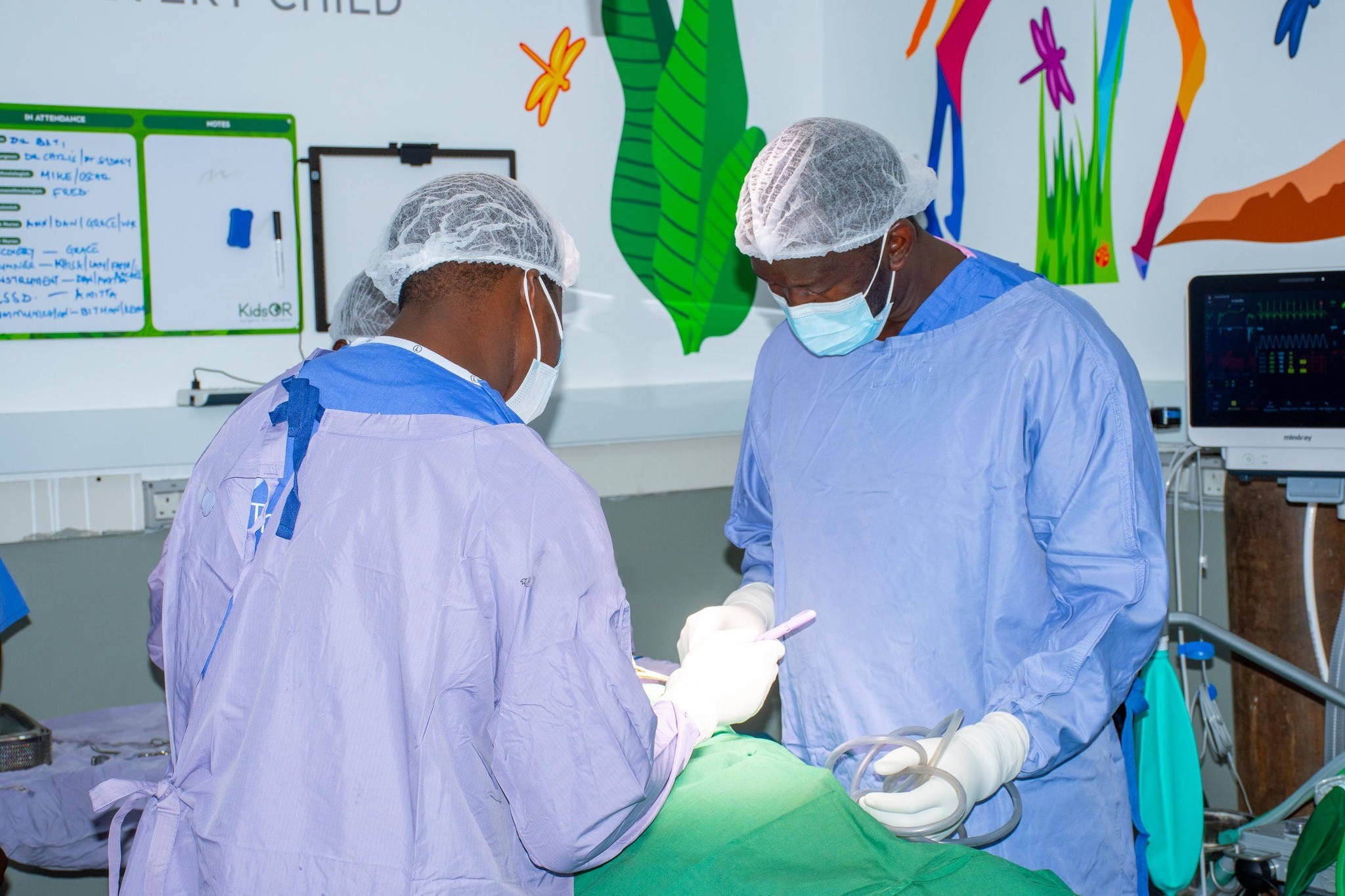 Cleft op in kids theatre